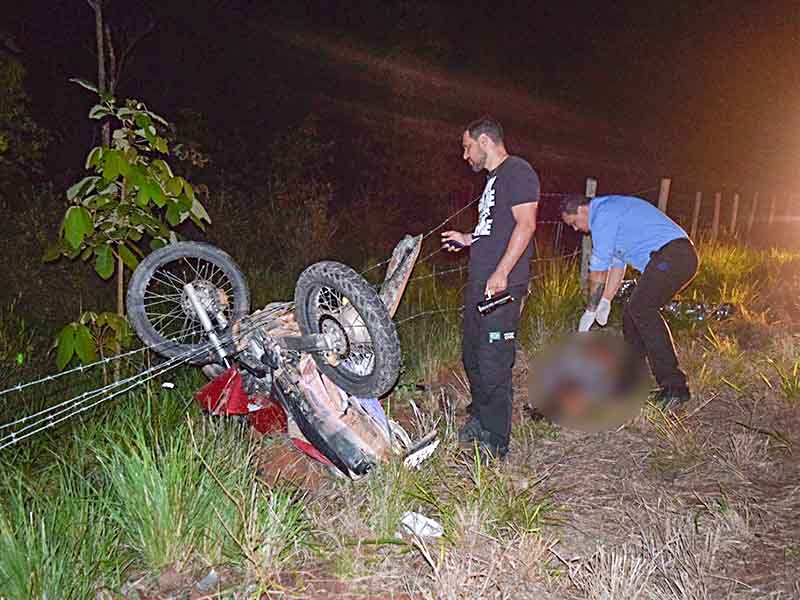 Adolescente morre em acidente com moto em Manhumirim