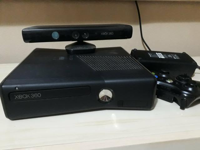 XBOX 360 Desbloqueado com Kinect e Slim + 29 jogos