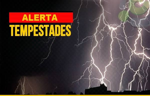 Alerta - Previsão de tempestade para a zona da mata Mineira