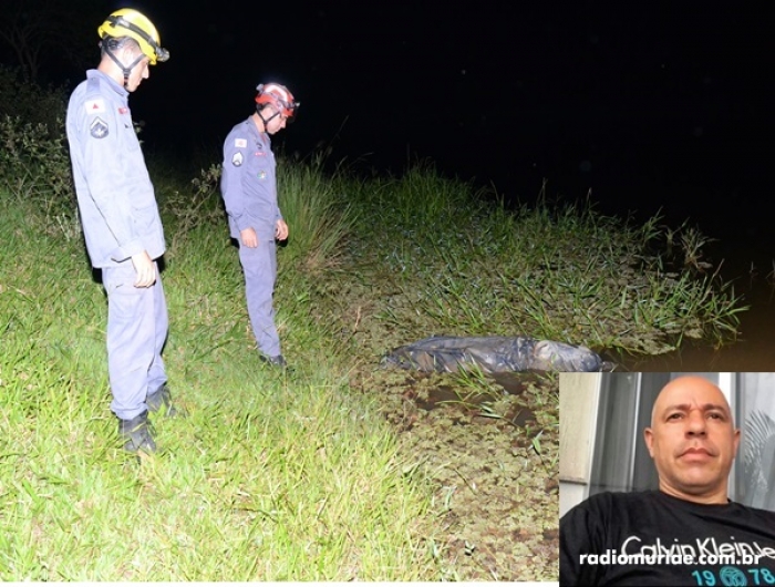 Familiares identificam corpo encontrado no Rio Glória