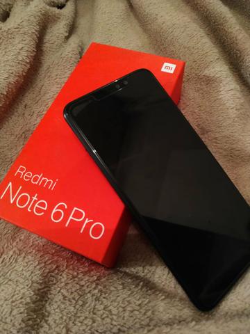 Celular redmi note 6 pro 64gb muito novo