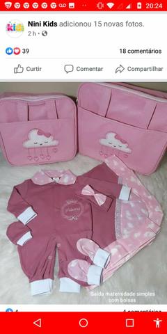 Bolsa maternidade e saida maternidade