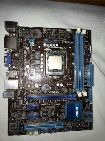 Kit I3 3240 + Placa Mãe Asus P8h61-m Lx2 R2.0 + Ram + Gpu
