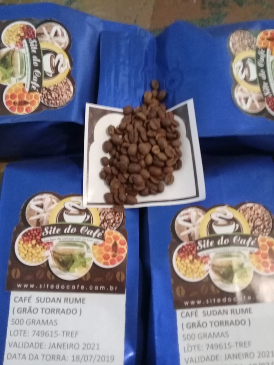 CAFÉ SUDAN RUME ( GRÃO TORRADO )