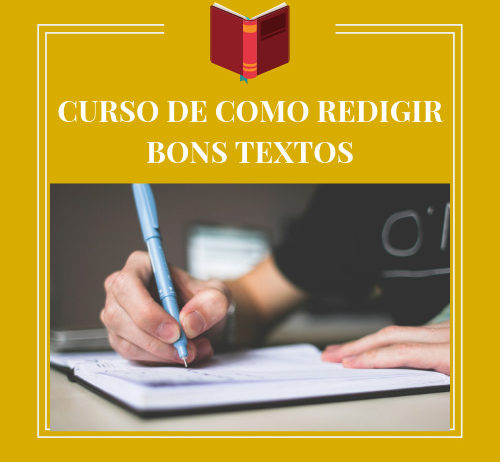 CURSO DE COMO REDIGIR BONS TEXTOS