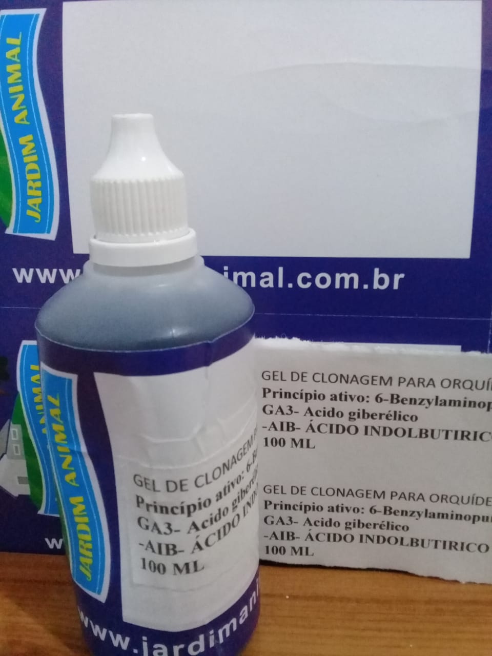 GEL DE CLONAGEM PARA ORQUÍDEAS