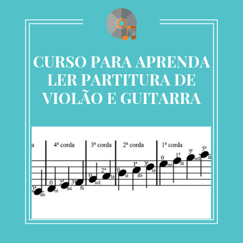 CURSO PARA APRENDA LER PARTITURA DE VIOLÃO E GUITARRA
