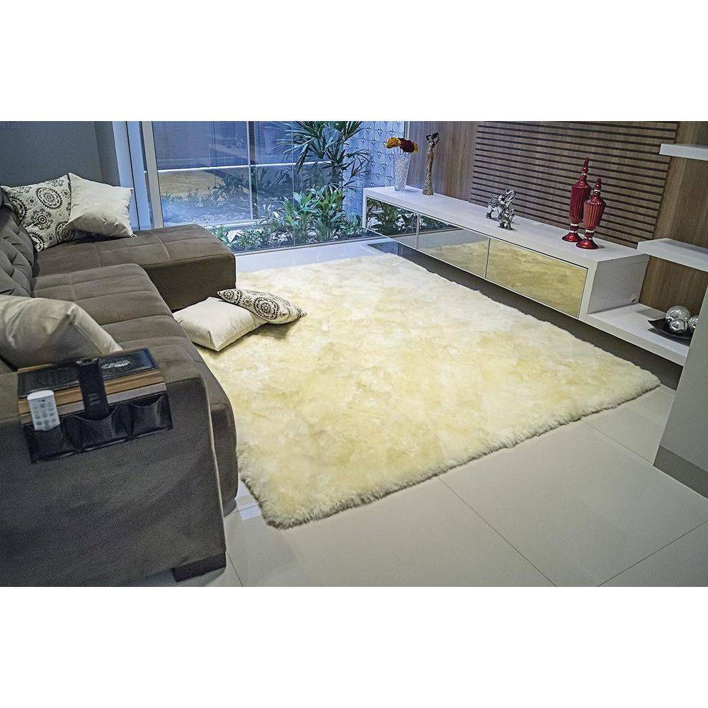 TAPETE LÃ DE CARNEIRO