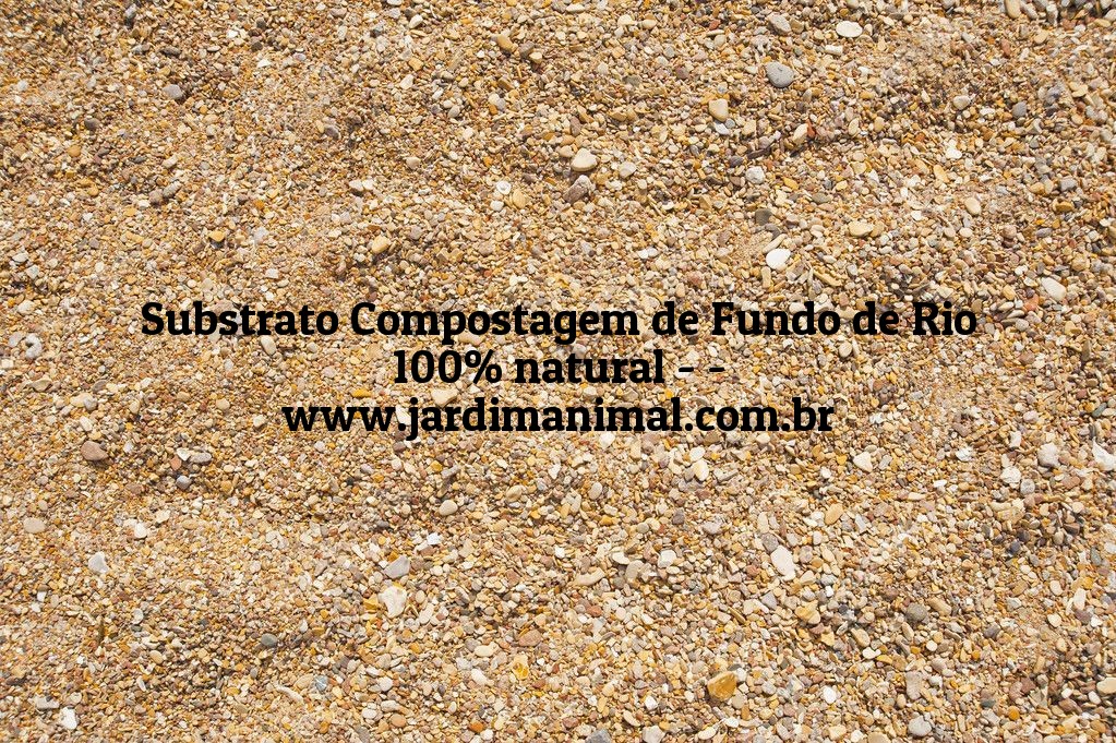 Substrato Compostagem de Fundo de Rio 100% natural