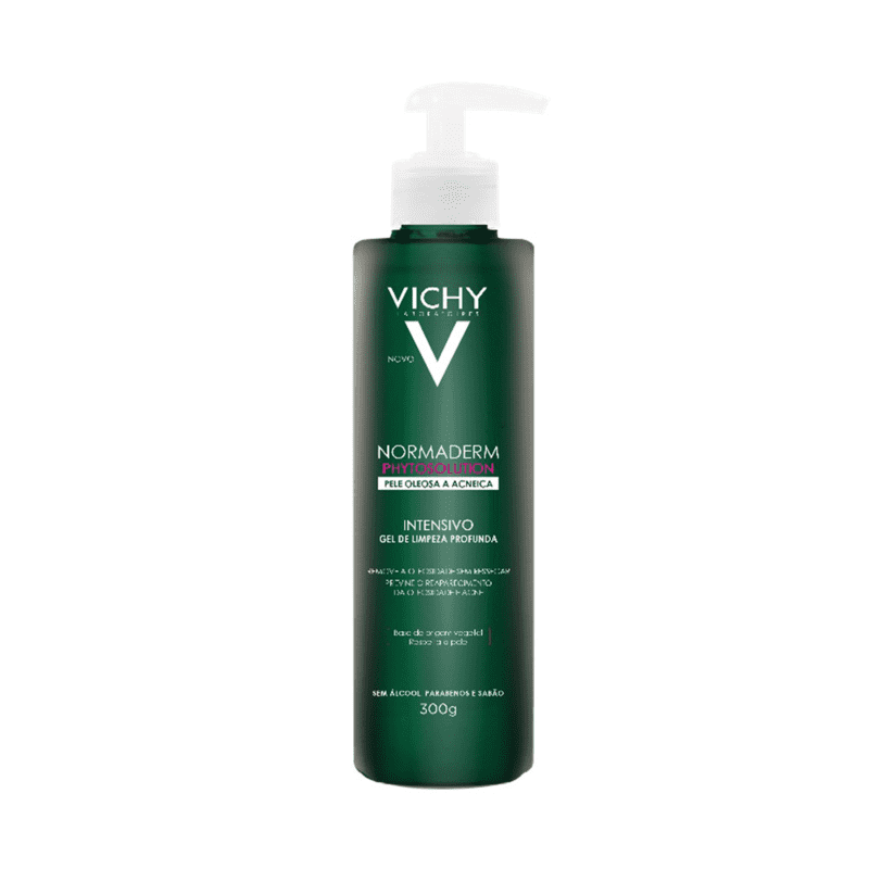 Vichy Normaderm Phytosolution Intensivo – Gel de Limpeza Profunda 300g