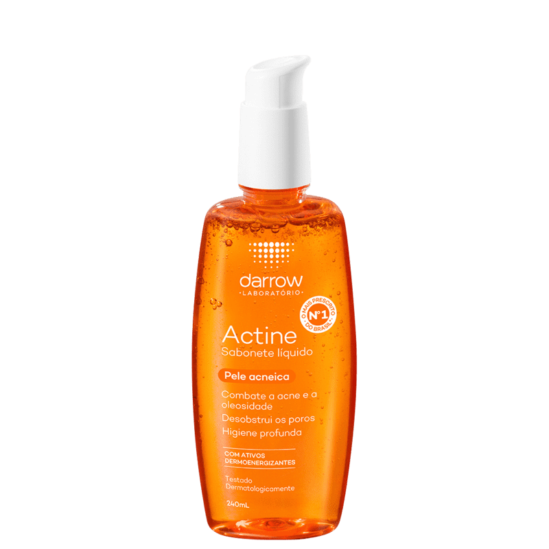 Darrow Actine Pele Acneica – Sabonete Líquido Facial 240ml