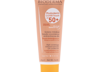 Bioderma Photoderm Cover Touch FPS 50+ Dourado – Protetor Solar Facial 40g