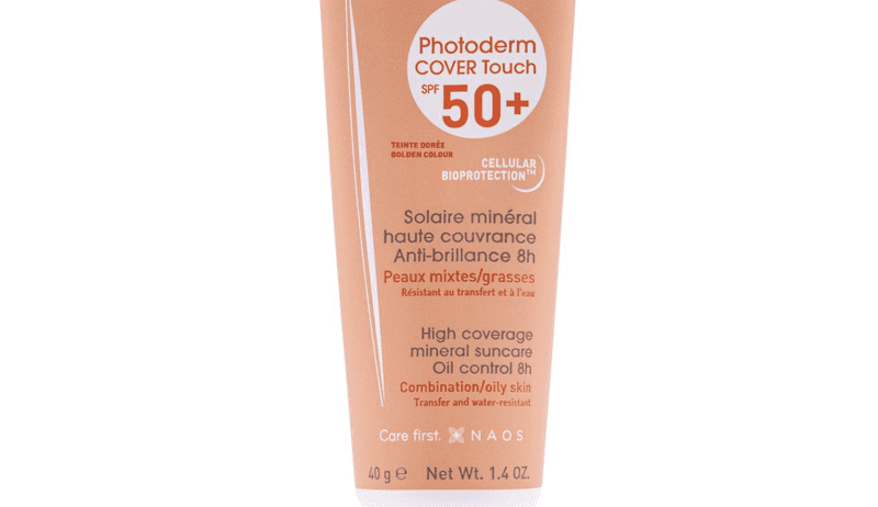 Bioderma Photoderm Cover Touch FPS 50+ Dourado – Protetor Solar Facial 40g