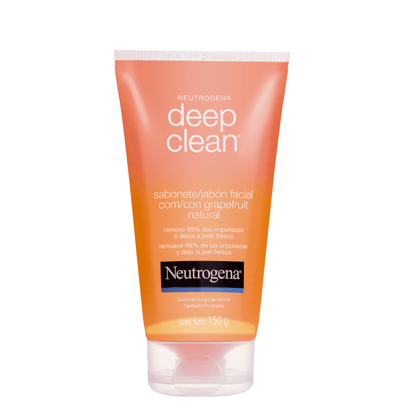 Neutrogena Deep Clean Grapefruit – Sabonete Líquido Facial 150g