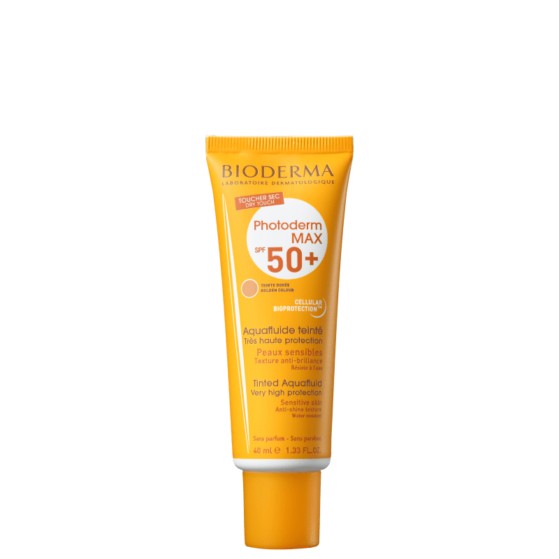 Bioderma Photoderm Max Aquafluide FPS 50+ Dourado – Protetor Solar Facial 40ml