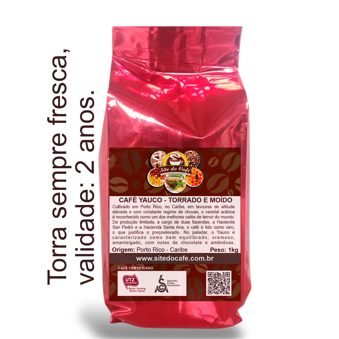 CAFÉ YAUCO – TORRADO E MOÍDO