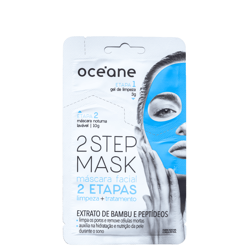Océane 2 Step Bambu e Peptídeo – Máscara Facial 13g