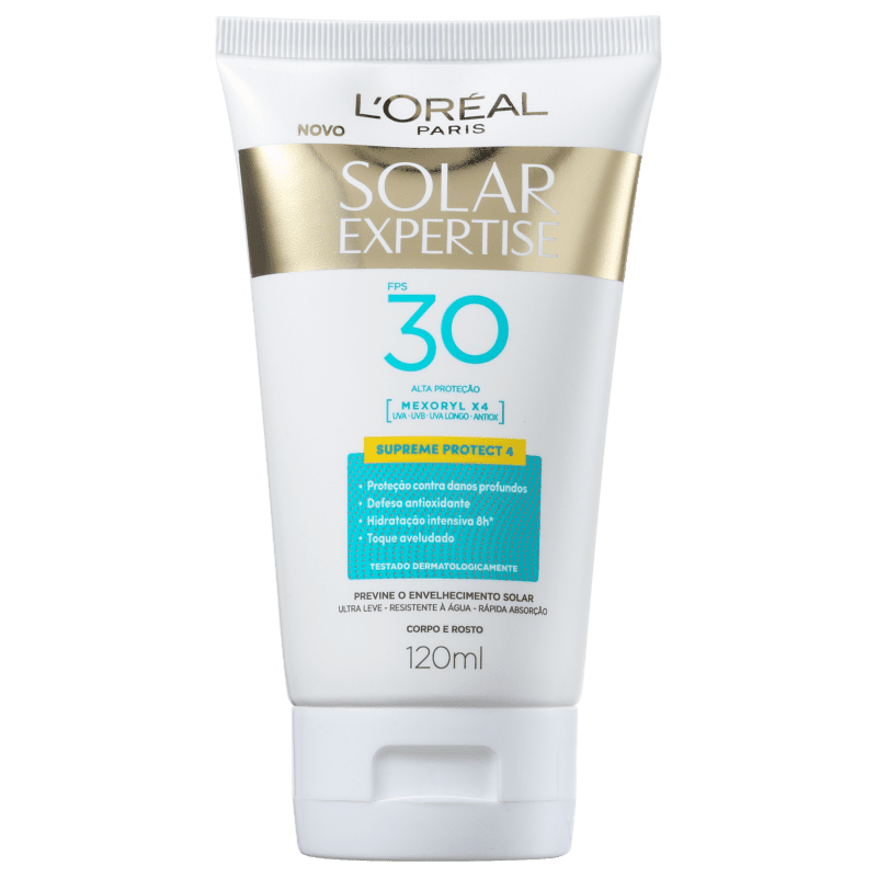 L’Oréal Paris Solar Expertise Supreme Protect 4 FPS 30 – Protetor Solar Facial 120ml