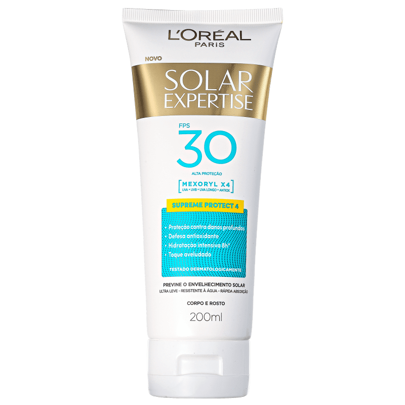 L’Oréal Paris Solar Expertise Supreme Protect 4 FPS 30 – Protetor Solar Facial 200ml
