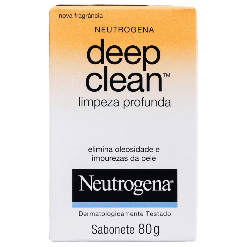 Neutrogena Deep Clean – Sabonete em Barra Facial 80g