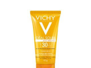 Vichy Idéal Soleil Anti-Brilho FPS30 – Protetor Solar Facial 40g