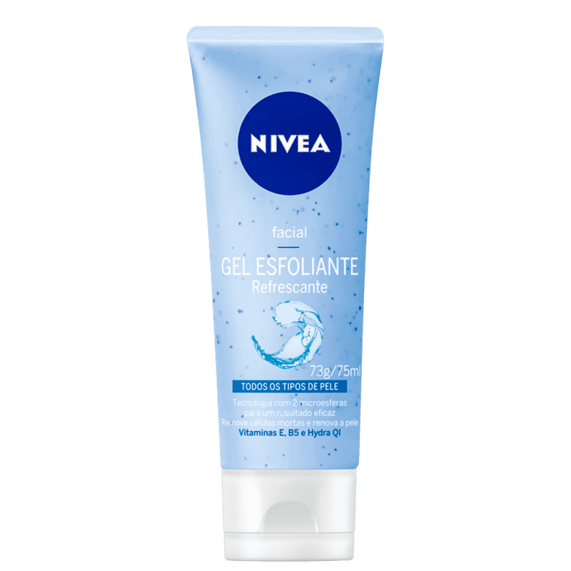 NIVEA Refrescante – Gel Esfoliante Facial 75ml