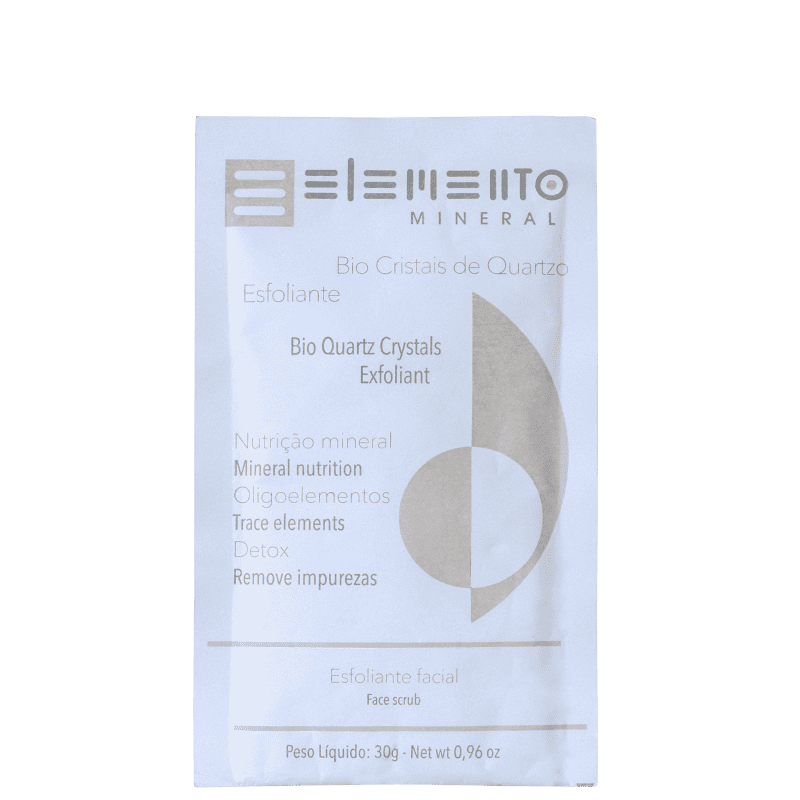 Elemento Mineral Bio Cristais de Quartzo – Esfoliante Facial 30g
