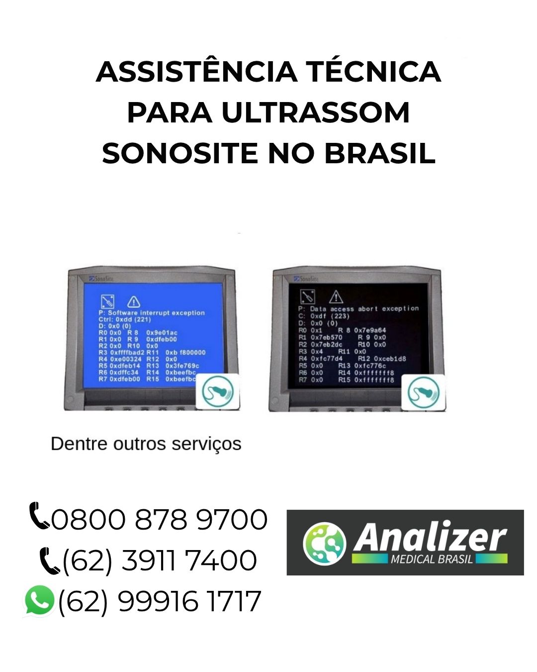 CONSERTOS-PLACAS-ULTRASSOM-SONOSITE-BRASIL